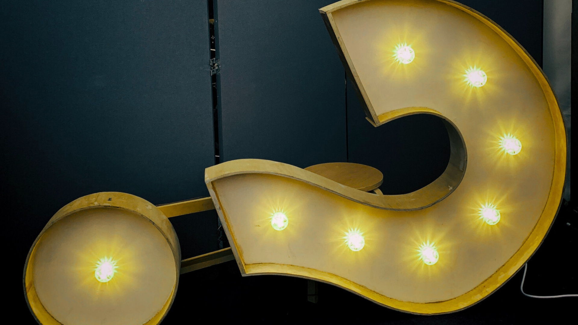 Question Mark light