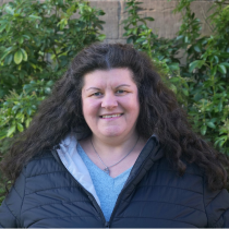 Cathy Tindell smiling