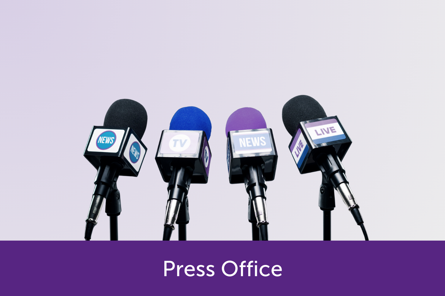 Press microphones