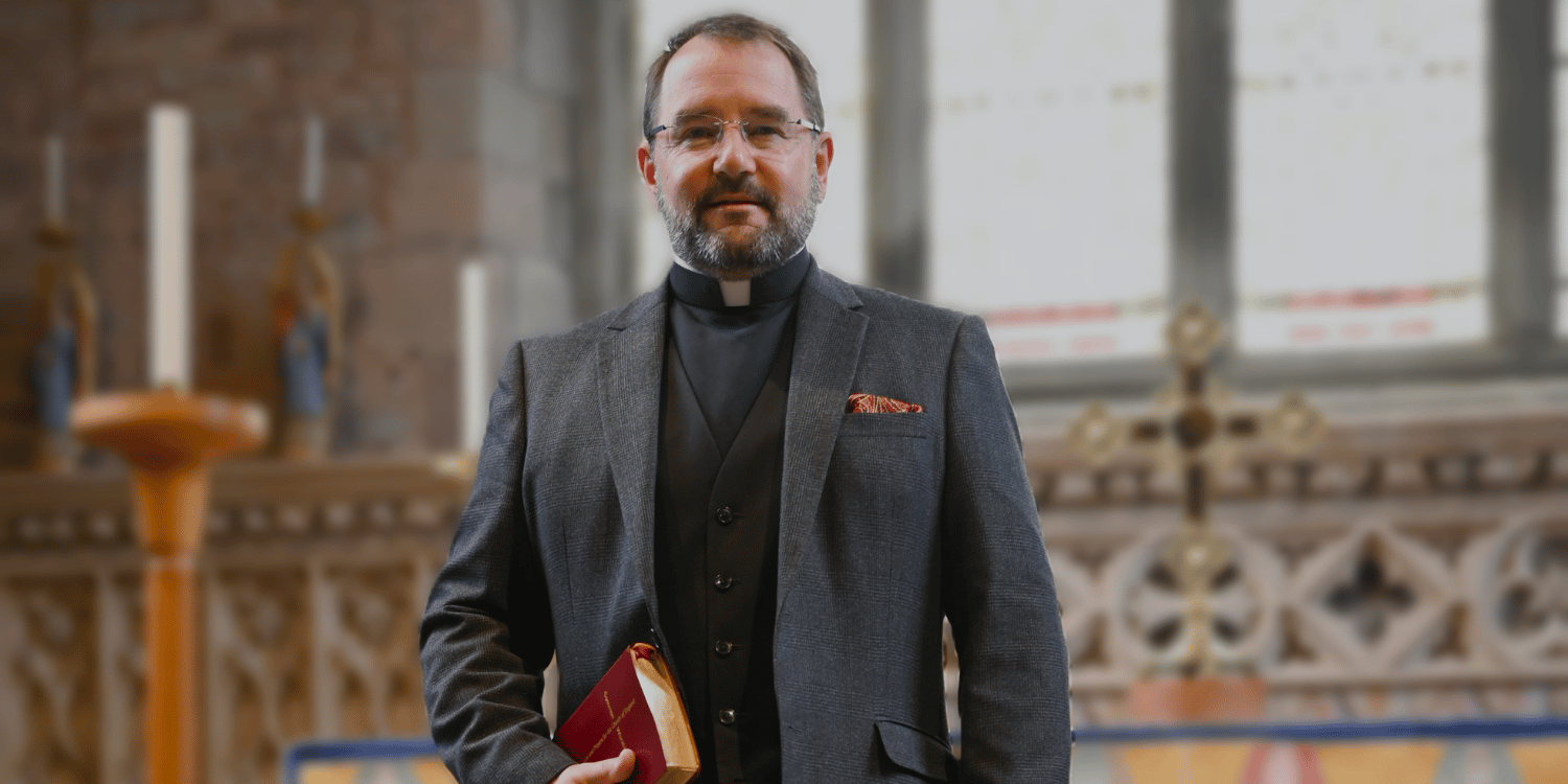 Photograph Revd Sean Semple Bishop Elect