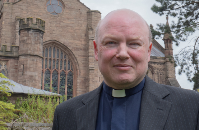 Archdeacon Derek Chedzey Cathedral Thin banner