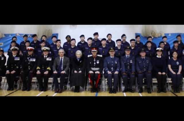 cadets abseil