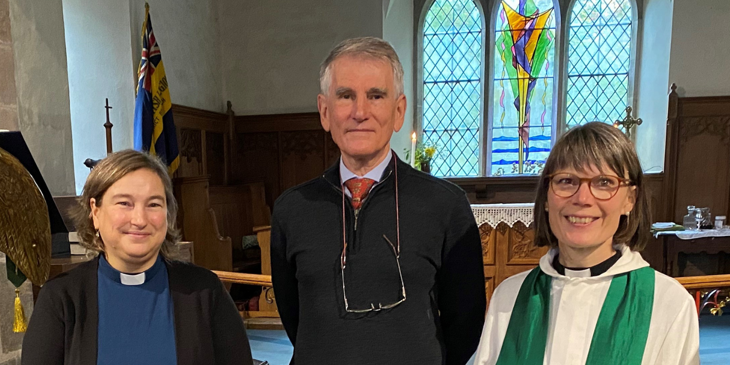 Revd Dr Elizabeth Wild, John Winter, Luci Morriss